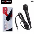 MIC KABEL ORIGINAL ADVANCE 884|MIK TALI UKURAN JACK MIC KECIL/MINI,JAK AUX 3,5MM DAN UKURAN JACK MIX BESAR 6,5MM|MIKROFON MURAH UNTUK KARAOKE SPEKER BLUETOOTH/MICROPHONE KABEL BUKAN MIC WIRELES ATAU MIC BLUTUT HANYA MIC KABEL MURAH SUARA JERNIH BAGUS COD. 