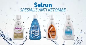 SELSUN SHAMPO CONDITIONER Series Anti Ketombe Blue 5 Herbal Flower Perawat Rambut - Kosmetik Herbal Online
