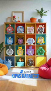 SANEX Kipas Angin Karakter 8 Inch