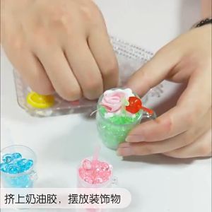 Đồ chơi thủ công slime DIY tráng miệng DIY làm kem DIY làm bánh cho bé DIY làm bánh Đất nặn làm bánh Đồ chơi đất nặn