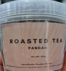 pandan roasted herbal tea