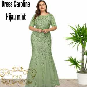 CCC FASHION DRESS CAROLINE DRESS MODEL TERBARU LAGI PROMO DAN BISA COD. ADA UKURAN ML DAN XL.