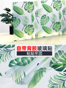 With Glue Frosted Glass Sticker Fashion Tape Window Filming Shower Door Bathroom Self-Adhesive Balcony Peep-Proof Privacy Cell-Phone Sticker