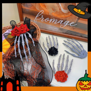 เครื่องประดับผมรูปศพฮาโลวีนสุดเก๋สำหรับผู้หญิง ตกแต่งผมสไตล์ฮาโลวีน แหล่งกำเนิดสินค้าจีนแผ่นดินใหญ่