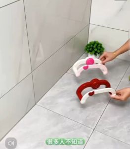 Smart Save Line Retractable Wall Mounted Wash Basin Shelf Suction Cup Cream Retractable Washbasin Rack Wall-mounted Holder