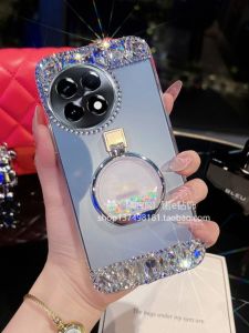 Oppo Ace2 pro Luxury Diamond Waterproof Sand Bottle Stand Mobile Phone Case Womens Style Creative Fashion Protective Cover