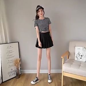 Korean Short Pleated Skirt Tennis Skirt Skirt High Waist Skirt Japanese School Uniform Skirt
