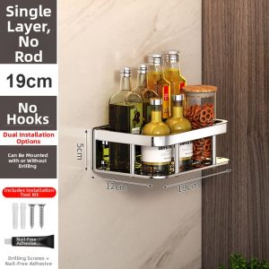Heavy-duty No-drill Required Wall Mounted Organizer