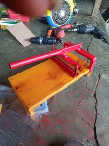 pelubang plastik tempe jarak jarum 1 cm