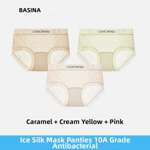 Baisina | Antibacterial Lace Ice Silk No Marks Briefs