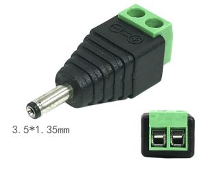 Jack nguồn DC đực chân 3.5x1.35mm