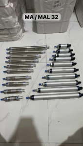 Cylinder pneumatic MA32 / MAL32 Pneumatik Angin Air Silinder MA 32 MAL 32
