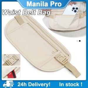 Anti-Theft Hidden Belt Bag Large capacity Waterproof Travel Sports Waist Bag passport storage Waist Belt Bag Outdoor Sports Wallet Bag Travel Walking Running Phone Bag Passport Holder Organizer