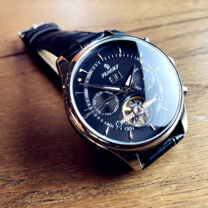 LIBIS | Trendy Cool Sport Mechanical Watch with Hollow Design