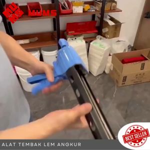 Rm - Alat Tembak Lem Beton Chemical Lem Angkur Rebar Handsome Model HLTI