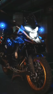 7 colors USB motorbike flash light Rechargeable aircraft flashing warning lights accessories for MTB night cycling 1pcs