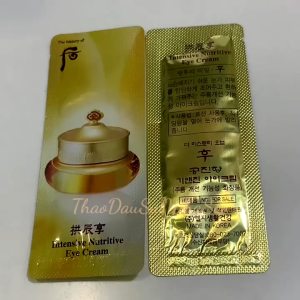 10 gói Kem dưỡng mắt Whoo Gongjinhyang Intensive Nutritive Eye Cream giảm lão nâng cơ giảm nhăn cấp ẩm