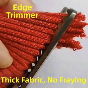 Lace Edge Scissors Triangle Wave Fabric Scissors