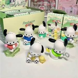 Authentic Sanrio Pacha Dog School Is Really Interesting Series Blind Box Cute Hand-Made Fashion Play Girls Gifts Ornaments