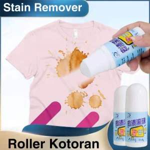 ROLLER CLOTHES STAIN REMOVER stain remover Pembersihan pantas pakaian kotor tanpa basuh
