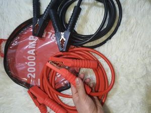 Dây câu bình ắc quy cho xe ôtô loại tốt 2000amp dài 4 mét bộ dây kẹp kích bình điện cứu hộ cho ô tô xe hơi dây sạc câu điện acquy oto dự phòng