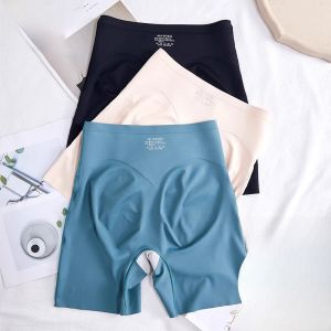MiiOW | Quần an toàn Ice Silk mỏng mùa hè không để lộ quần lót góc bốn hợp nhất quần đùi ngắn cotton nguyên chất lưng vừa