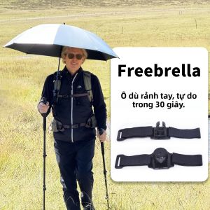 Kẹp Dù Đeo Ba Lô Rảnh Tay Nhẹ Đi Bộ Đường Dài Ngoài Trời Giá Đỡ Ô Cố Định Để Đi Bộ Dễ Dàng Polycarbonate Polyester