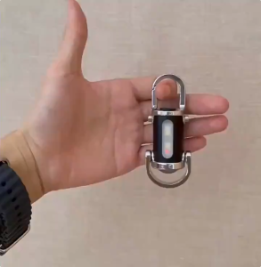 Super Bright Mini Keychain Flashlight with Type-C Charging waterproof led light Multiple Light Modes and Long Battery Life for Camping & Hiking