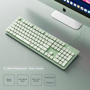 Langtu | Silent Wired Keyboard for Office and Gaming