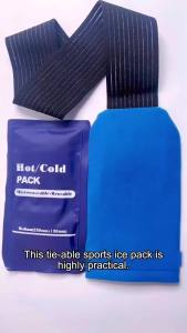 HNKMP | New Gel Ice Packs With Adjustable Elastic Strap Hot Cold Compress For Shoulder Back Knee Neck Ankle