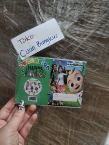 Kartu Undangan COCOMELON Ulang Tahun 1PAC ISI 5