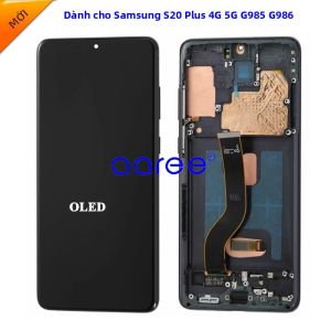 Màn Hình LCD AMOLED OLED Cho Samsung S20 Plus G985F Màn Hình Cảm Ứng Điện Dung Lắp Ráp Với Độ Phân Giải 2560x1440