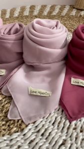 Hijab Plain Square Paket Hemat Beli 4 Gratis 1