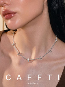 CAFFTI | Sparkling Elegant Luxurious Small-Crowd Layered Neck Choker