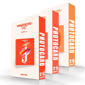 HANEUL Photocard Kpop Enhypen Manifesto D J M Premium GLossy