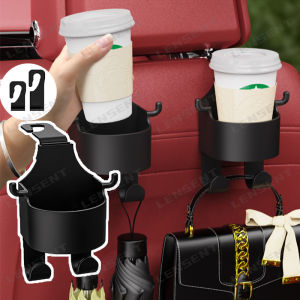 Lensent đa chức năng mới ghế xe hơi móc cốc nước móc lưu trữ hộp sắp xếp đồ với ngăn để cốc cho túi xách phù hợp với cốc Phương Tiện Xe Ô Tô Thông dụng