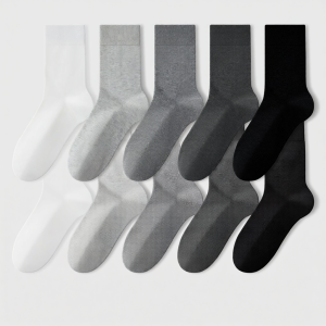 NEARKINS | Mens Summer Lightweight Antibacterial Sweat Absorbing Deodorizing Cotton Long Socks