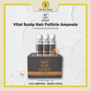 Mitsue Vital Scalp Hair Follicle Ampoule (12 phials x 12ml) (1box)