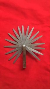 1 Set Metric Feeler Gauge 17/20 Blades 0.02-1.00mm For Measurements Tools
