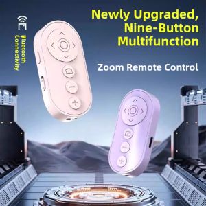 MuZhenTEN Zoom Remote Controller Nine-Key Charging Version for Photography And Video Watching Compatible with Apple And Android