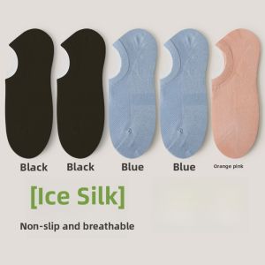 MiiOW | Womens Breathable Mesh Socks Anti-slip Long Pile Cotton Sweat Absorbent Socks Anti-odor Antibacterial Short Socks Catman Brand