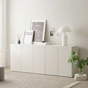 ตู้เก็บของ IM กล่องใส่ของ ตู้ชั้นเก็บของ ตู้เสื้อผ้า ตู้เก็บของในครัว โมเดิร์น คลาสสิค ตู้เก็บของเอนก ตู้เสื้อผ้า สีขาว/ดำ พื้นที่เก็บสูง  พร้อมส่ง