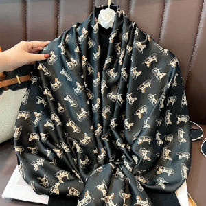 Khăn Choàng Dài Đa Năng Phong Cách Hàn Quốc Sang Trọng Nhẹ Cho Nữ Đi Biển Chống Nắng Mùa Hè 2024 Khăn Choàng Trùm Đầu Bằng Polyester