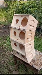 Box Speaker Line Array 4 inch Single Plus Tweeter