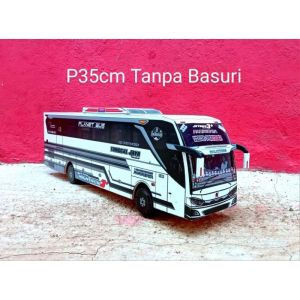 Mainan miniatur bus basuri telolet tunggal jaya kids panda