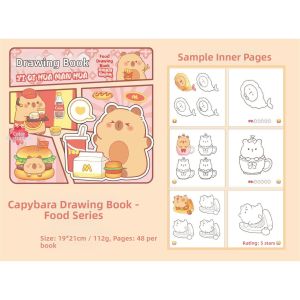 ZHENMIAO | Comic Line Drawing Sketchbook Children Hand Drawing