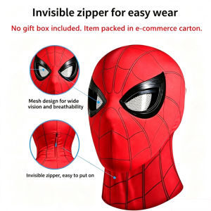 Bandai | 1:1 Spider‑Man Helmet Mask with Movable EyesCosplay Roleplay MaskHalloween Party Dress‑up PropCollectible Toy Gift