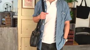 Men Top Grain Cowhide Crossbody Bag Vintage Genuine Leather Business Casual Multifunction Satchel 남성 가죽 가방