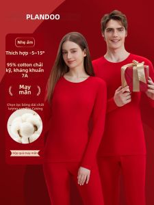 PLANDOO | Bộ Quần Lót Cotton Sạch Màu Đỏ