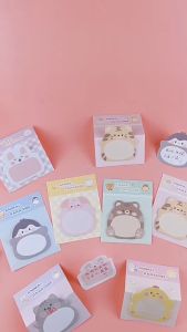 ONE-A103 Sticky Notes Motif Hewan Isi 20 Lembar / Tempelan Kertas Catatan Memo Mini Sticky Note